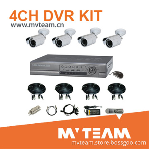 4CH H. 264 CCTV DVR Set (MVT-K04FH)